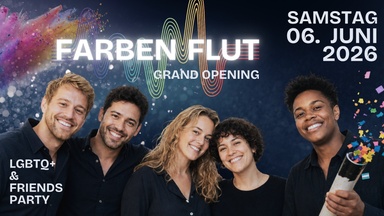 FARBENFLUT Opening: Queere Clubnacht an der Ostsee