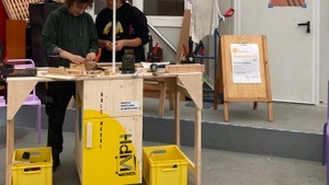 HdM Mobil - Mobile Makerspace Module von Baufachfrau Berlin e.V.