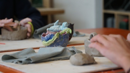 Ton Werkstatt mit Glasur für Familien | Ab 7 Jahren