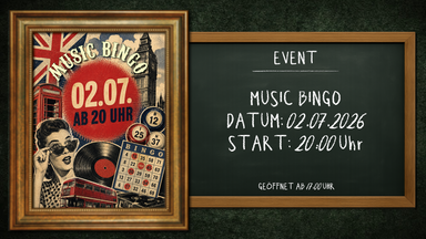 MUSIC BINGO