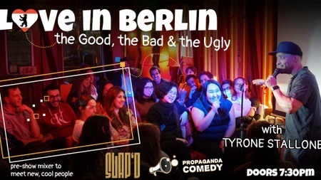 LOVE in Berlin with Tyrone Stallone (+Free Shots)