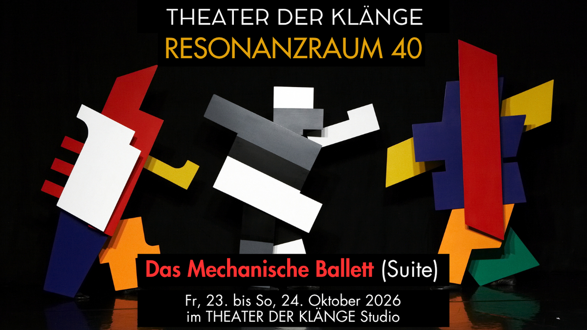 Titelbild der Veranstaltung Das mechanische Ballett Suite
