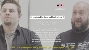 Strukturelle Beschaffenheiten 2: Kurzfilmscreening & Diskussion