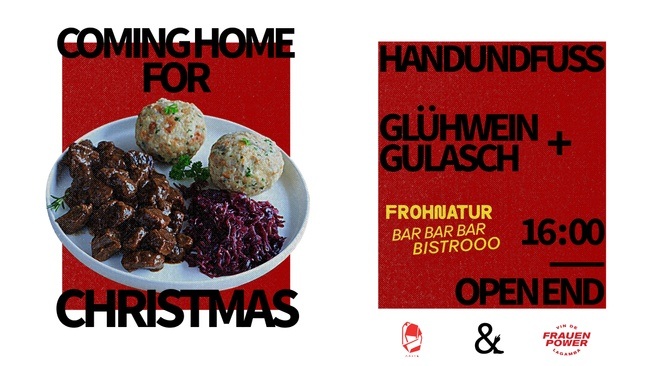 HandundFuss x Frohnatur "Coming home for Christmas" 🎄