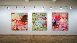 "Träume meiner Kindheit" - abstrakte Malerei von Elzbieta Latacz, Vernissage: 29.11.2025, 19 Uhr