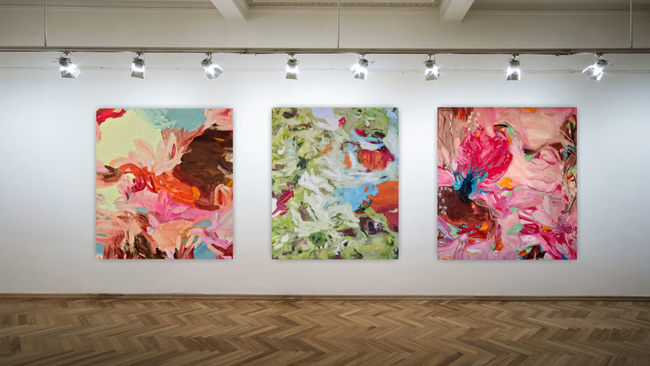 "Träume meiner Kindheit" - abstrakte Malerei von Elzbieta Latacz, Vernissage: 29.11.2025, 19 Uhr