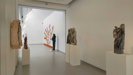 Kuratorenführung durch die Ausstellung Paolo Porelli & Mattia Vernocchi – Werden: zwischen Materie, Geschichte und Natur