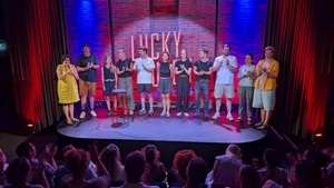 Abschluss-Show des Comedy Improv Workshops