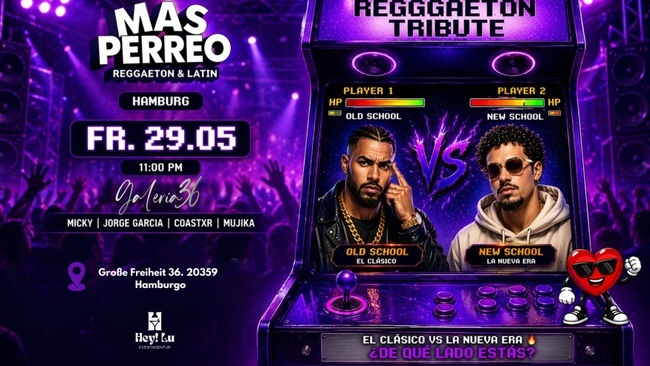 MÁS PERREO | HAMBURGO — OLD SCHOOL 🆚 NEW SCHOOL