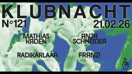 KLUBNACHT N°121 | TECHNO | Kalif Storch - Erfurt