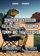 Wingrid presents SONIC BEAT EXPLOSION + TOMMY AND THE TELEBOYS + KELLER 2000 + GAGAMAN