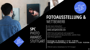 SPC PHOTO AWARDS Stuttgart | Fotoausstellung & Wettbewerb | November 2024