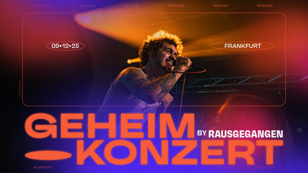 Geheimkonzert Frankfurt | FROSTY FINAL EDITION 🤍 ✨ by Rausgegangen