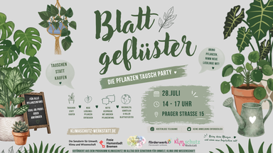 Blattgeflüster - Die Pflanzen Tausch Party