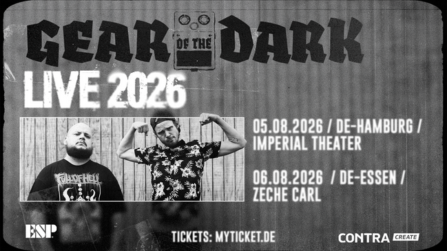 GEAR OF THE DARK /// ZECHE CARL /// ESSEN / ABGESAGT