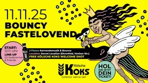 11.11.25 | Bouncy Fastelovend | by Kölsche Koks