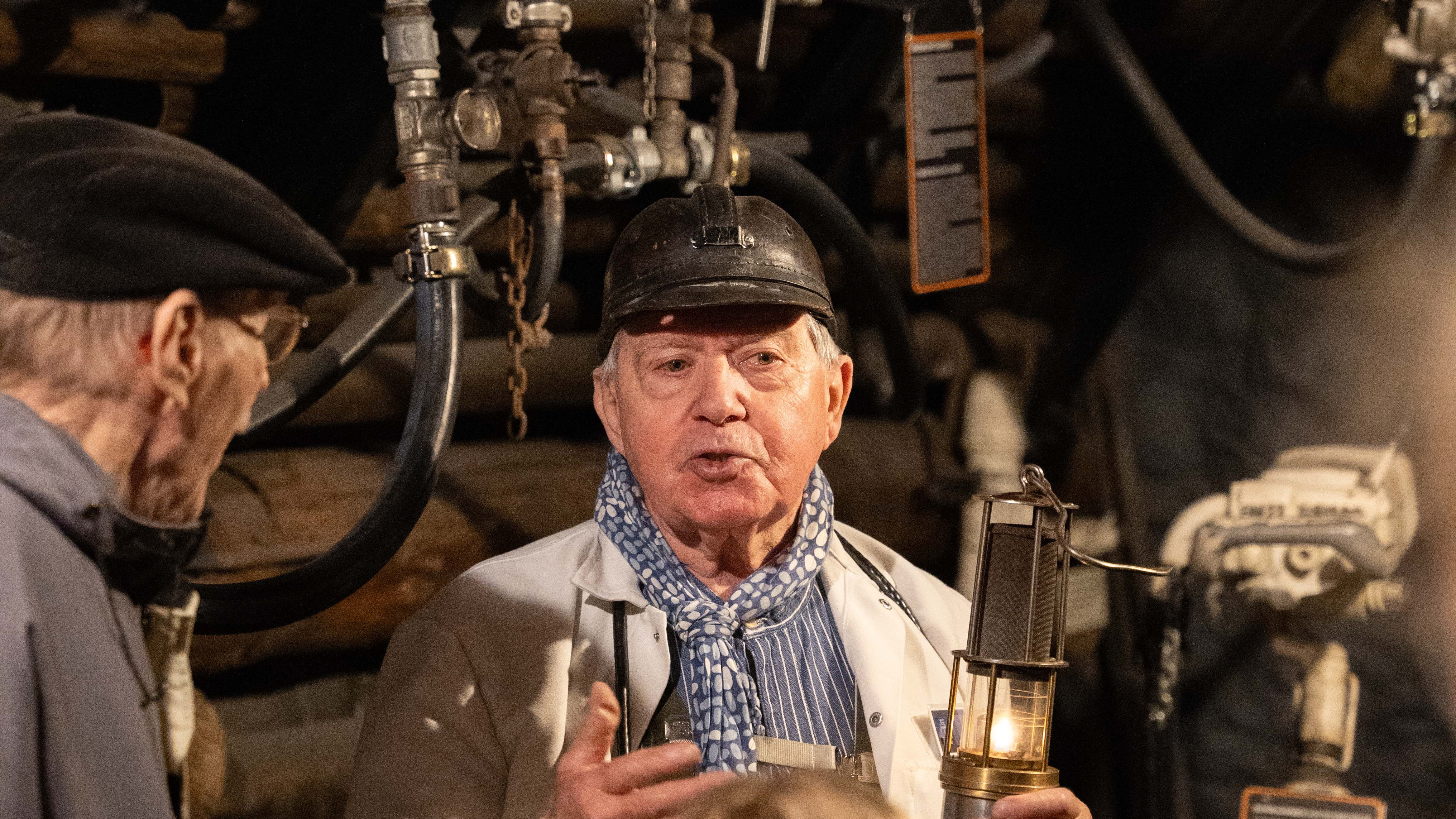 Nachts im Bergwerk