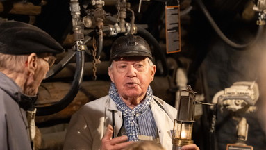 Nachts im Bergwerk