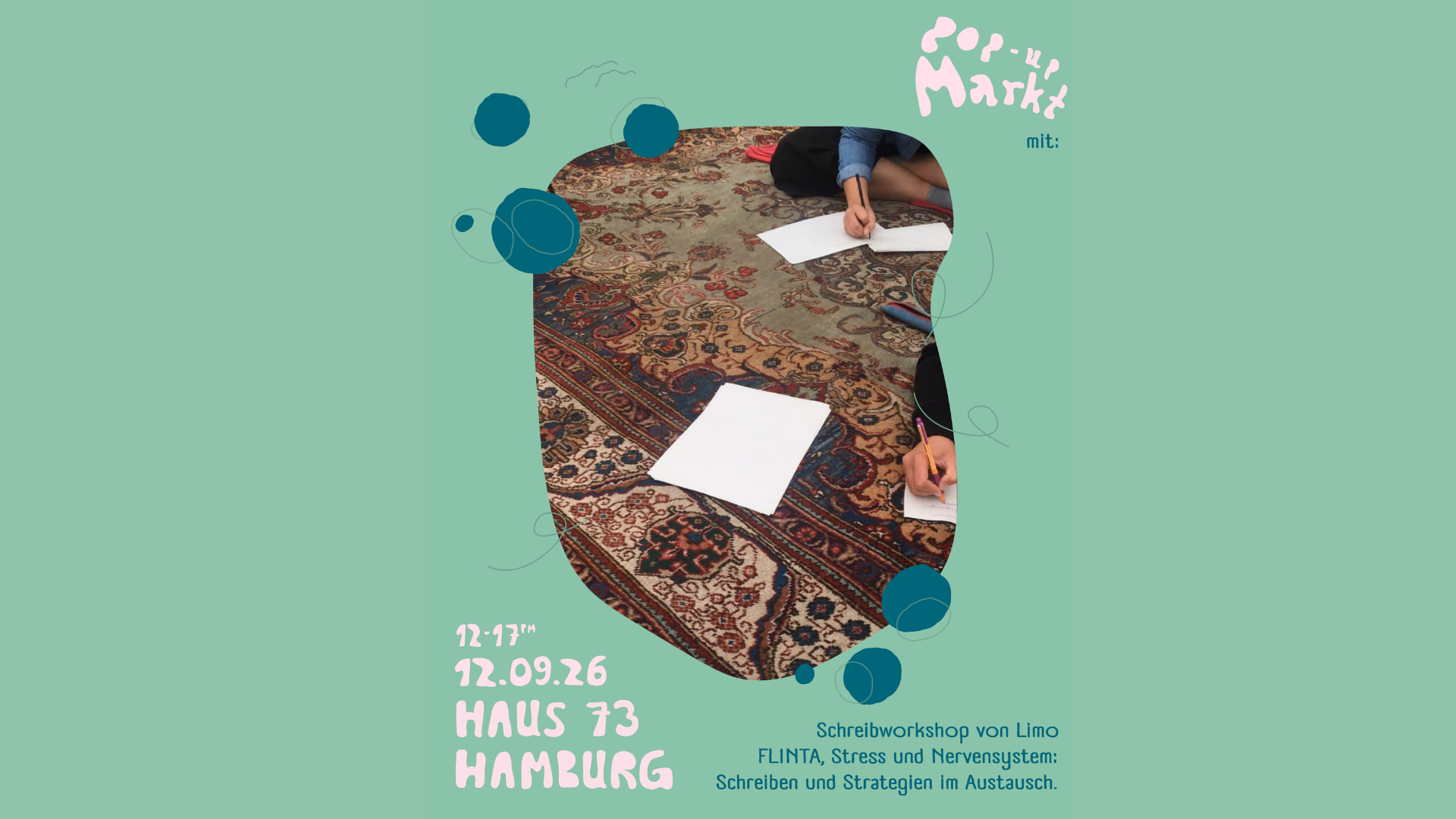 Schreibworkshop: FLINTA, Stress und Nervensystem