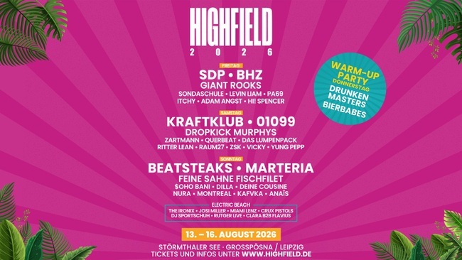Highfield Festival 2026