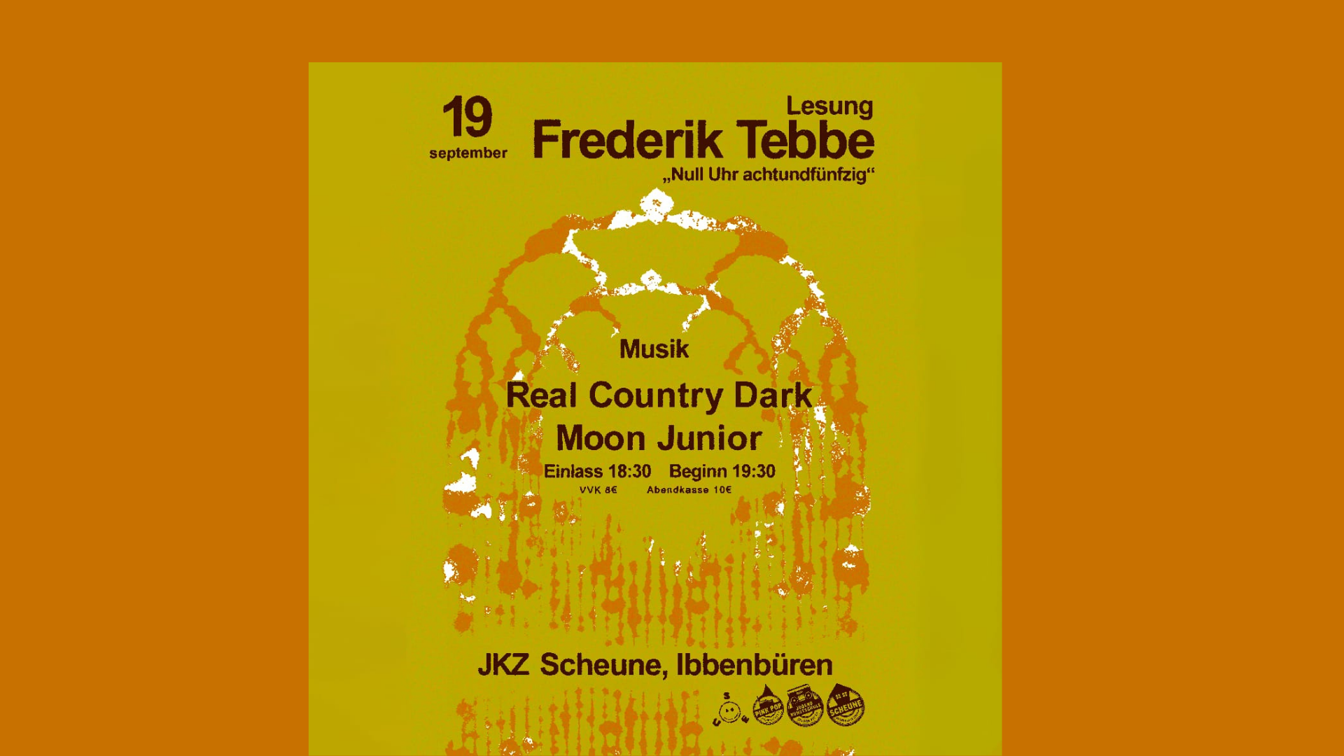 Lesung - Frederik Tebbe " Null Uhr achtundfünfzig" // Music: Real Country Dark & Moon Junior