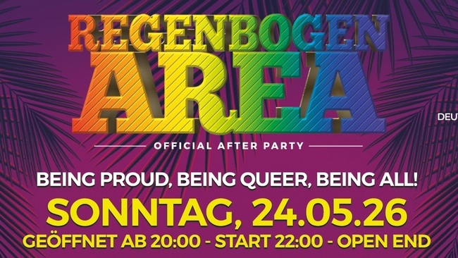 Regenbogen Area After Party