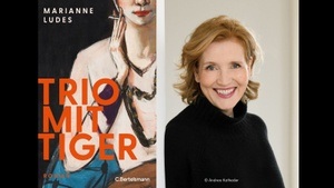 LESEZEICHEN – Literatur live in Tegel Lesung & Gespräch mit Marianne Ludes: „Trio mit Tiger“