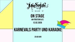 Karneval im MuSaMe: Party und Karaoke