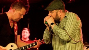 Green Blues Band beim "Rock im Torf" Festival