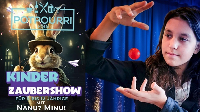 Zauberhafte Momente mit Minu - Zaubershow für Kinder (6-12)