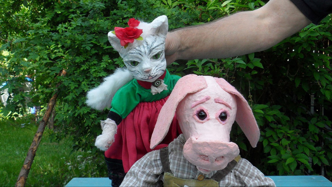 Puppentheater - Lucie und Karl-Heinz