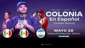 Colonia en Español #9 - Show de comedia stand-up| de México y Argentina