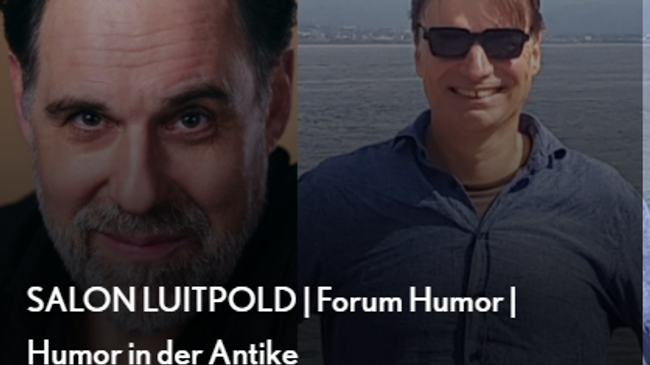 SALON LUITPOLD | Forum Humor | Humor in der Antike