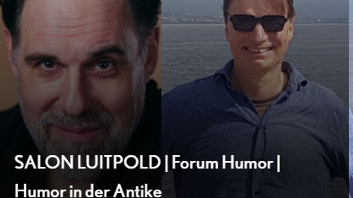 SALON LUITPOLD | Forum Humor | Humor in der Antike