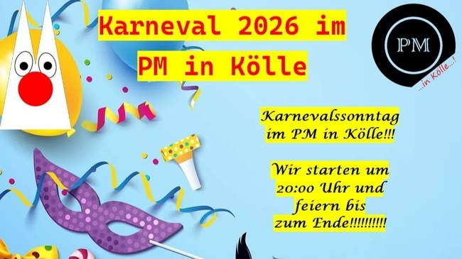 Karnevalssonntag im PM in Kölle