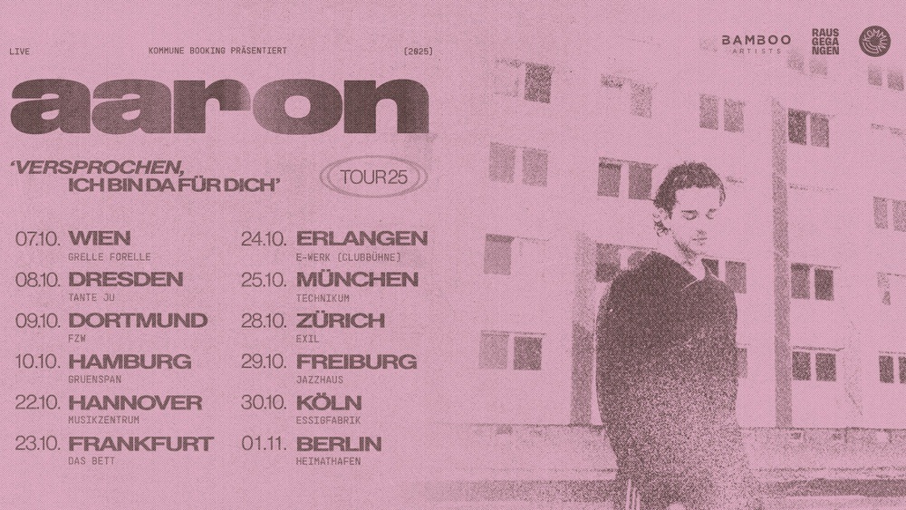 AARON - VERSPROCHEN, ICH BIN DA FÜR DICH TOUR 2025