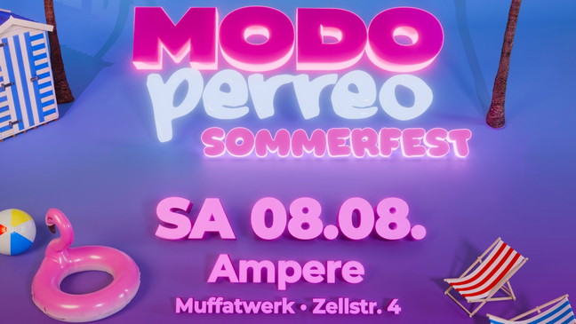 MODO PERREO - Reggaeton Sommer Fest @Muffatwerk AMPERE