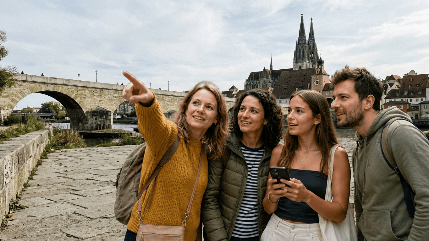 Regensburg entdecken | Schatzsuche Stadtrallye | Historische Rätseltour mit Fun Facts
