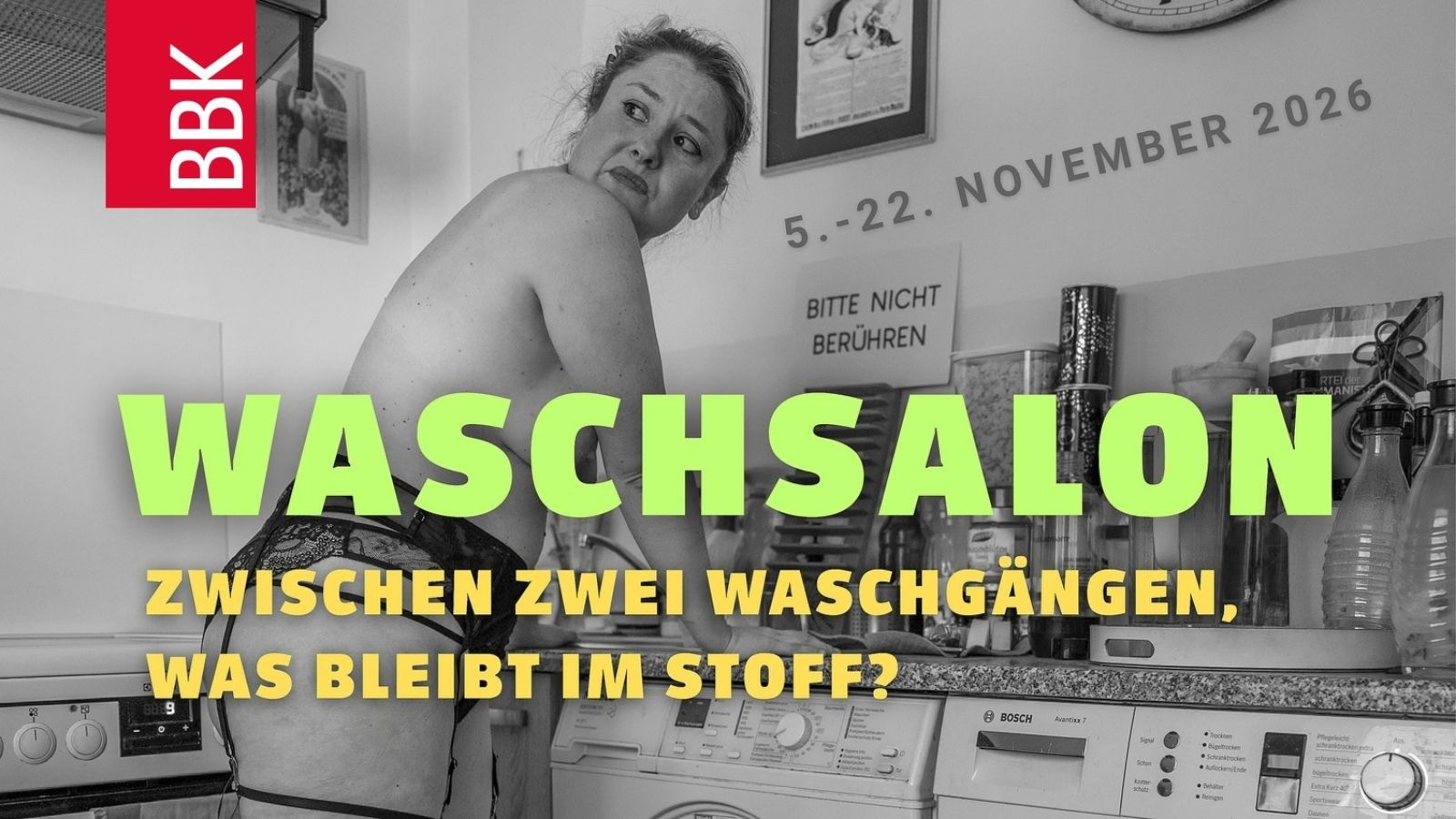 Waschsalon: Zwischen zwei Waschgängen, was bleibt im Stoff?