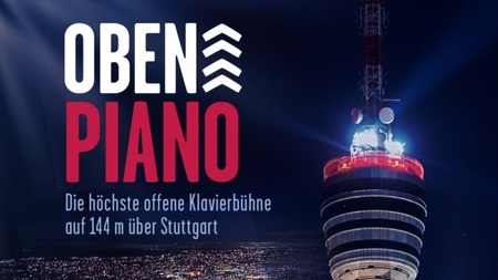 KULTURM - OBEN PIANO I Die höchste offene Klavierbühne auf 144 Metern über Stuttgart
