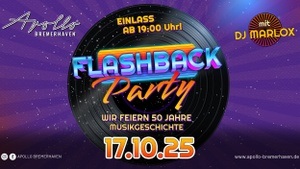 FLASHBACK PARTY - Wir feiern 50 Jahre Musikgeschichte