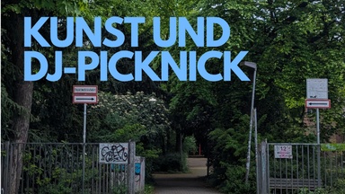 Kunst- und DJ-Picknick