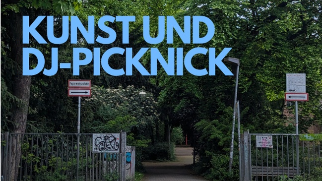 Kunst- und DJ-Picknick