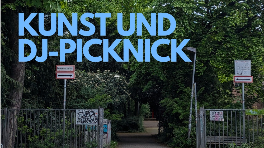 Kunst- und DJ-Picknick