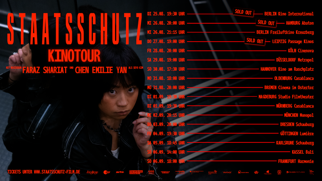 STAATSSCHUTZ | Kinotour in Bremen | Mit Filmgespräch