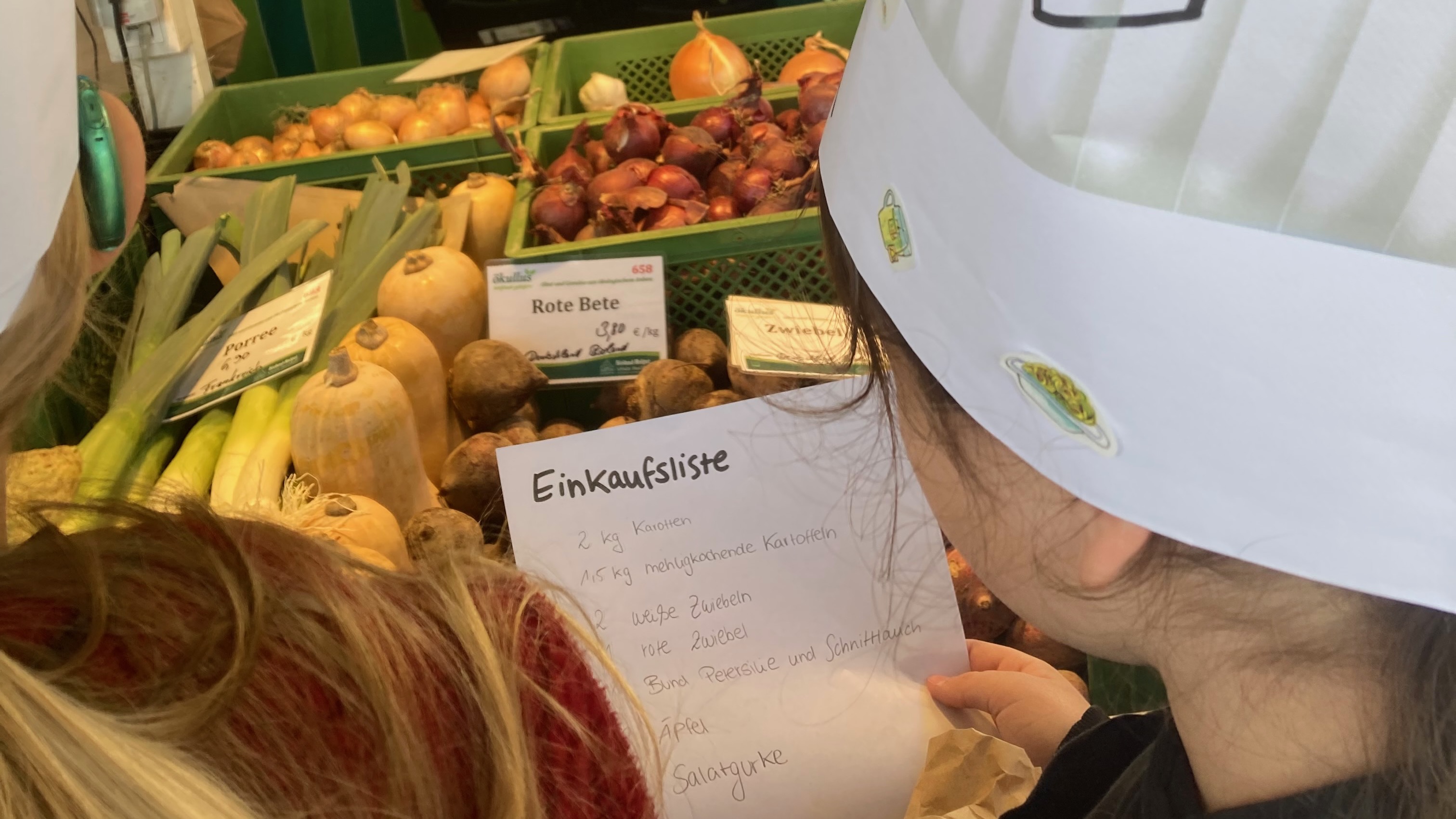 Wir kochen gemeinsam mit Kindern 6-12 Jahren