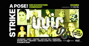 WIR Schwestern mit LOLSNAKE, KONFUSIA, SIN:PORT, RACHEL RAW, KAT KAT TAT, AGNY, ESZTER  uvm..