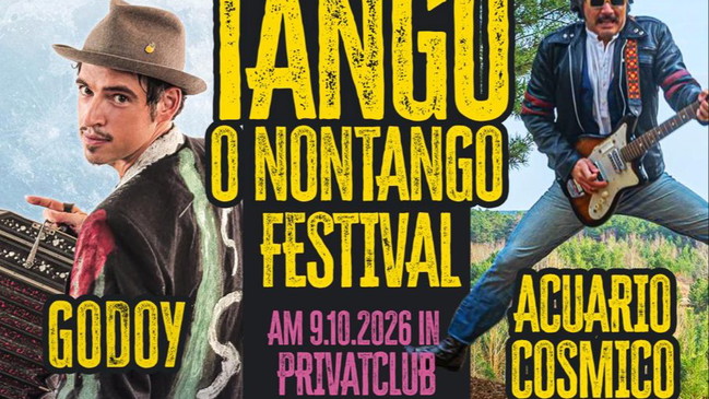 Tango o Nontango Festival - Godoy (Arg) & Acuario Cosmico(Bln) Tango meets Psych Surf