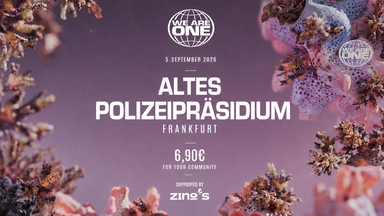 WE ARE ONE x SUNDOWNER OPENAIR @ehemaliges polizeipräsidium