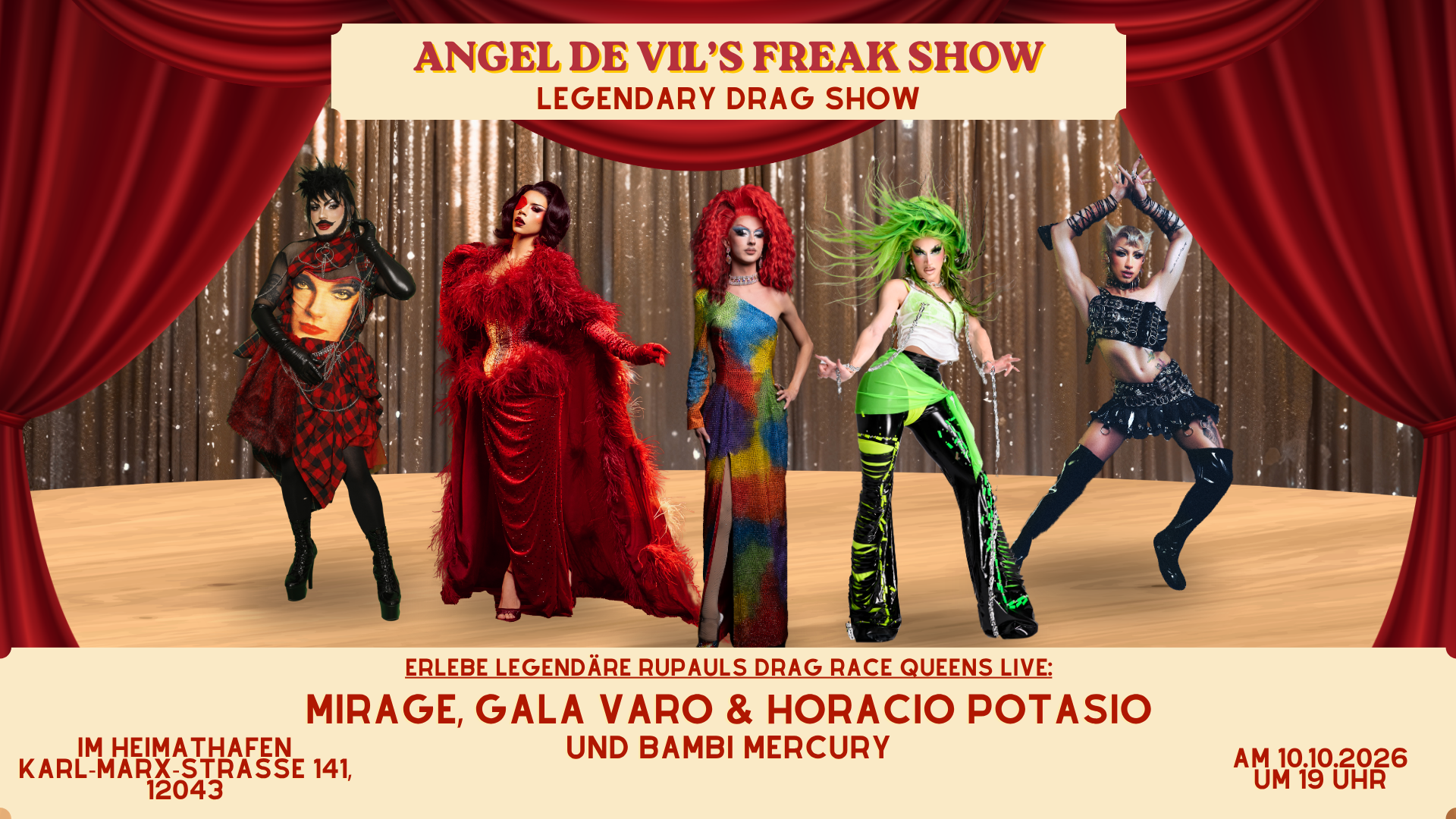Angel De Vil's Freak Show